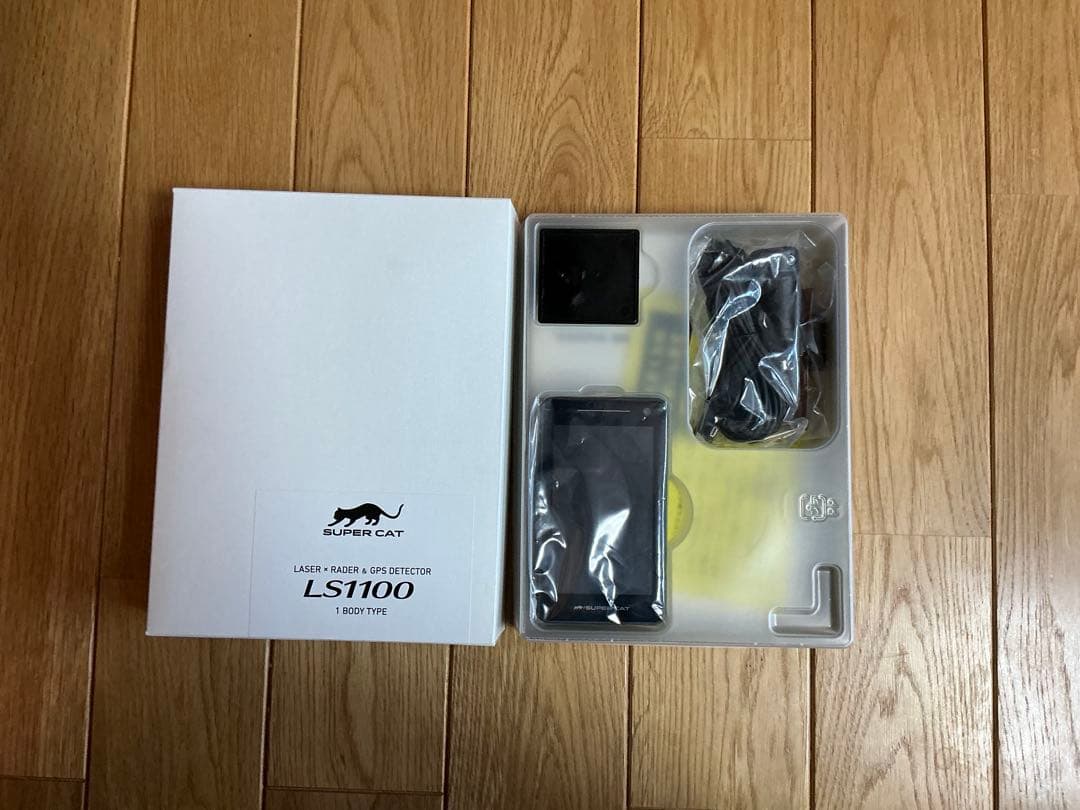 LS1100 GPS内蔵レーザー＆レーダー探知機