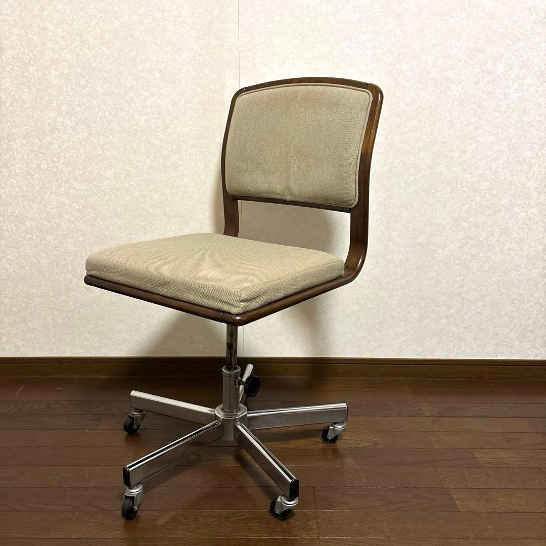 【良品】karimoku ヴィンテージ デスクチェア 希少品