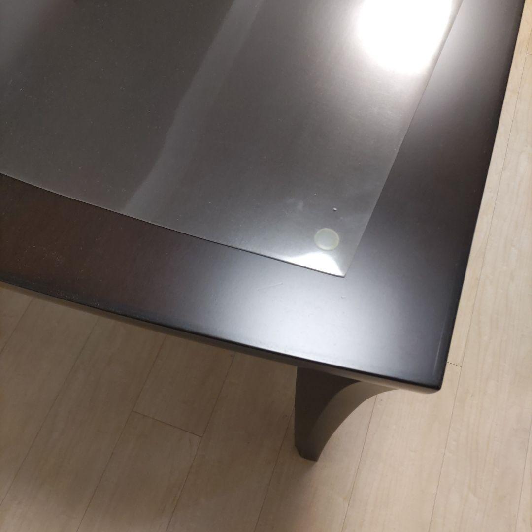 karimoku ダイニングテーブル 150×90cm ビニールマット付