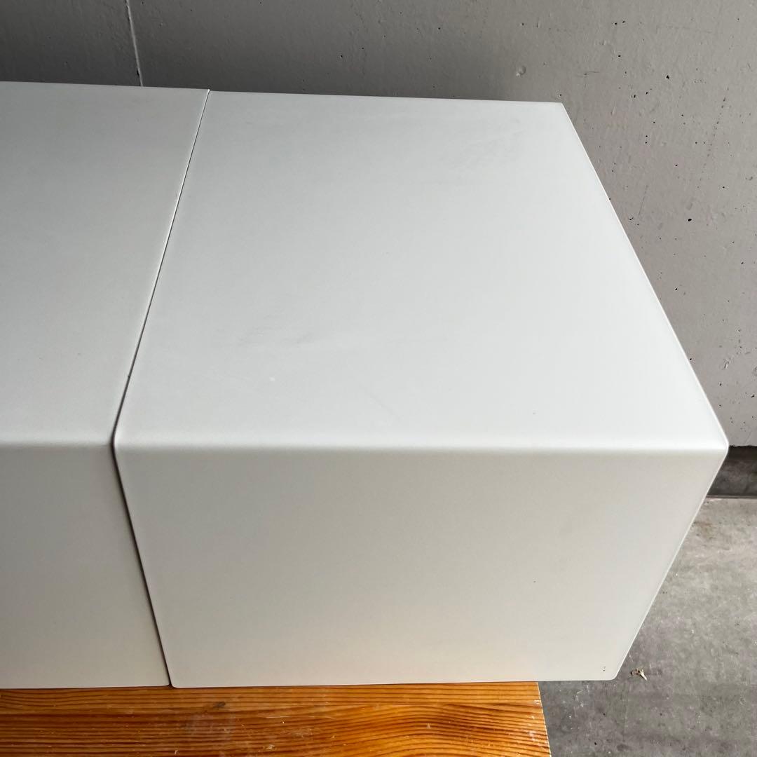 美品★無印 スタッキングシェルフ・コの字棚３個セット