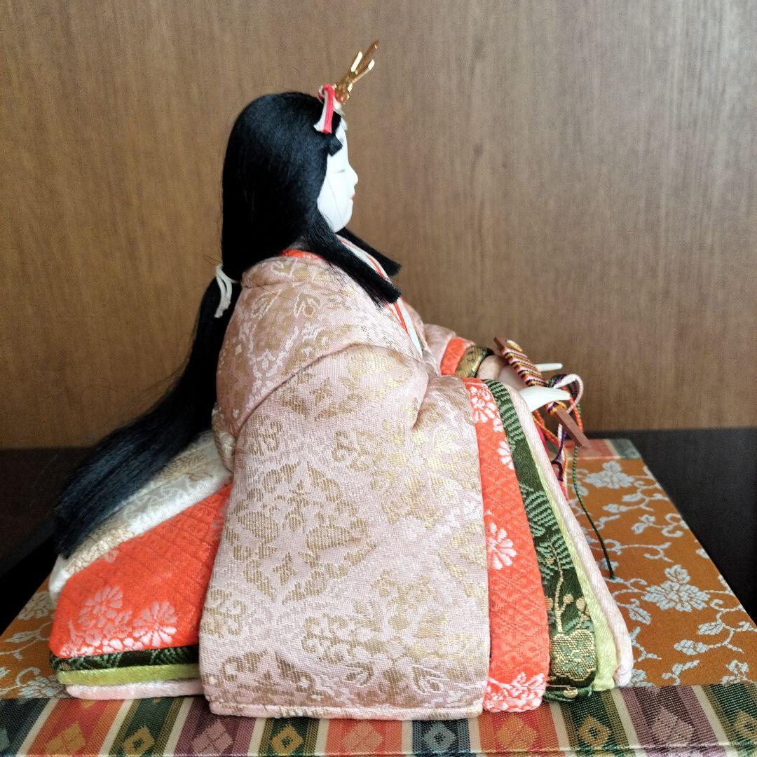 木目込み雛人形 親王飾り