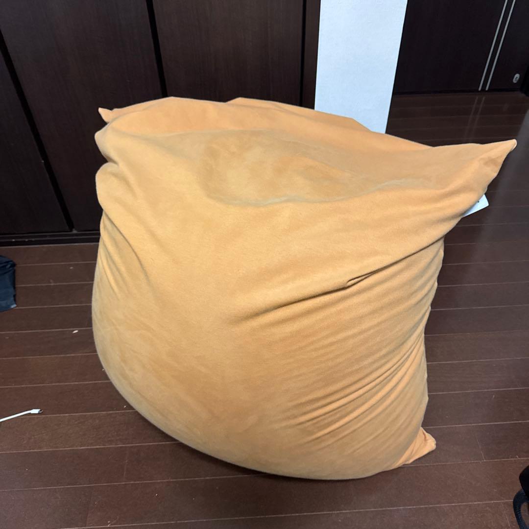 Yogibo ビーズクッション オレンジ色