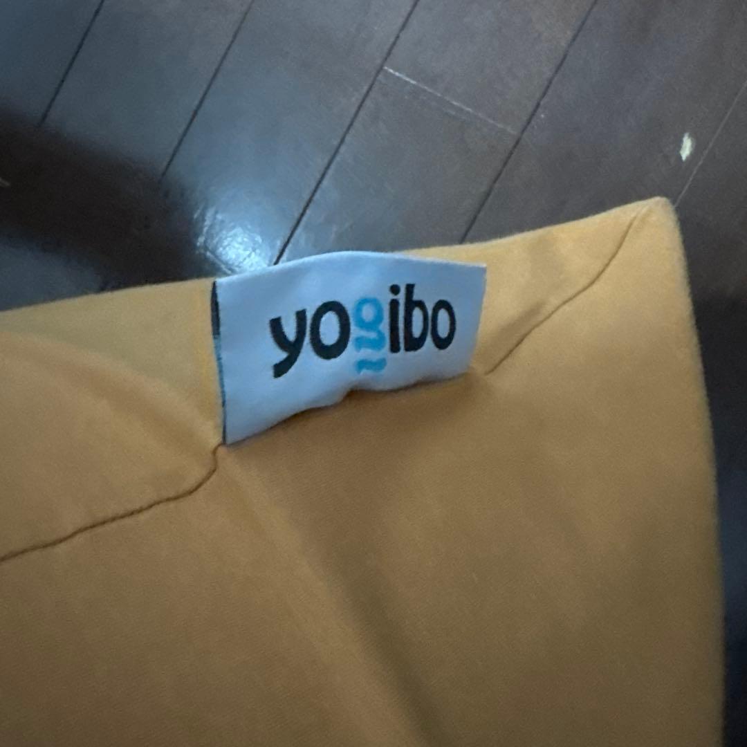 Yogibo ビーズクッション オレンジ色