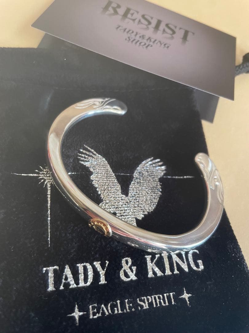 TADY&KING タディアンドキング　イーグルフェイスバングルK18イーグル
