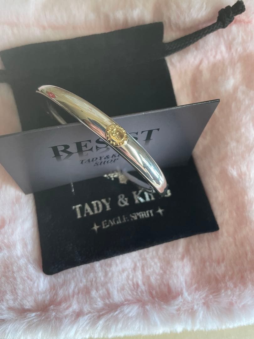 TADY&KING タディアンドキング　イーグルフェイスバングルK18イーグル