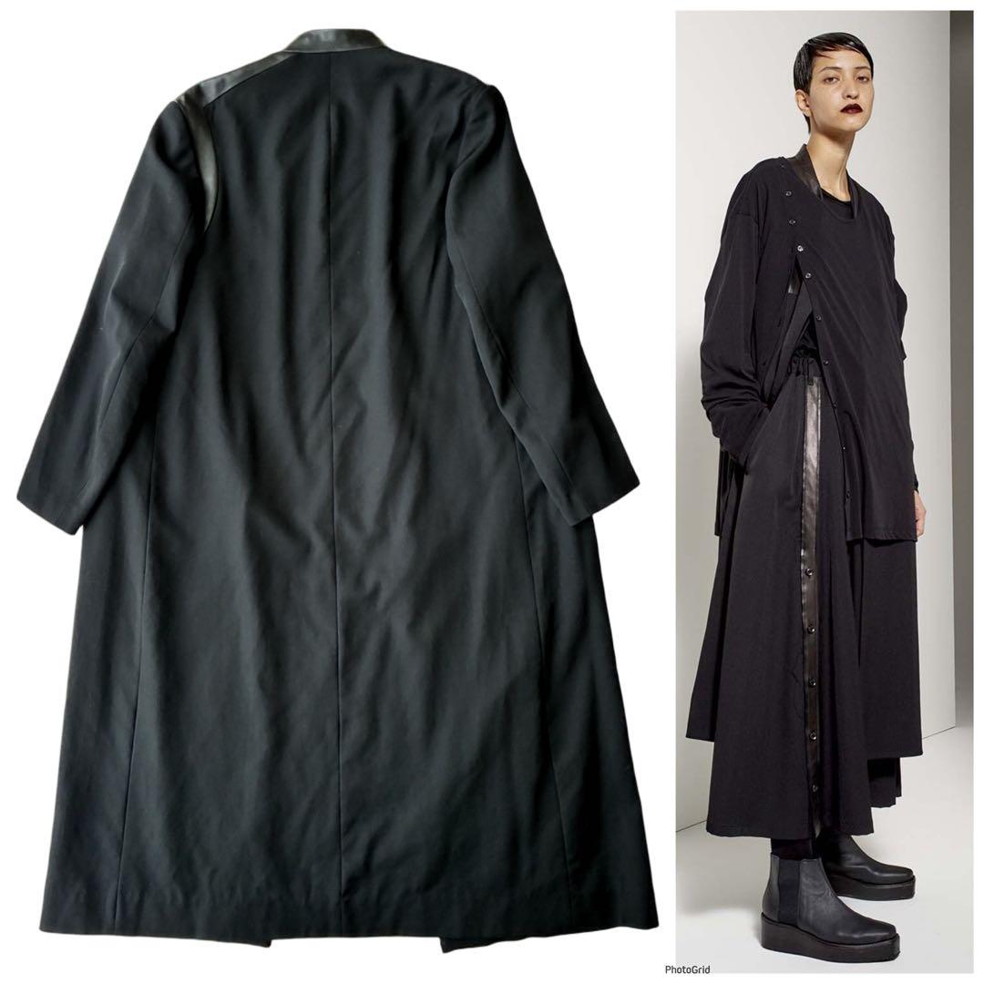 B Yohji Yamamoto ヨウジヤマモト 19aw レザー コート