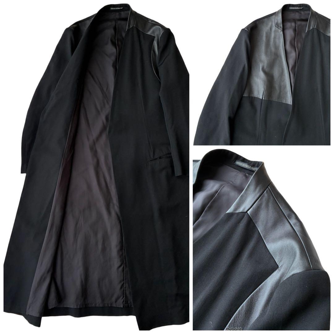 B Yohji Yamamoto ヨウジヤマモト 19aw レザー コート