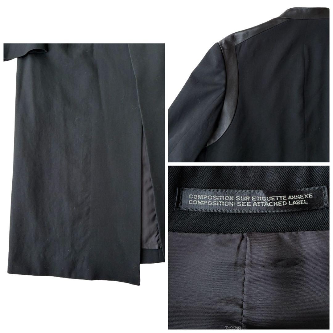 B Yohji Yamamoto ヨウジヤマモト 19aw レザー コート