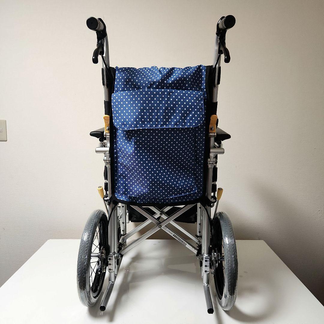 日進医療器　介助用　多機能　超軽量　ノーパンクタイヤ　車椅子　NAH-U7