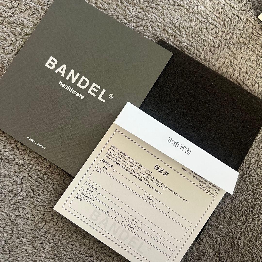 BANDEL バンデル　ネックレス　ホワイト　チタン　ラバー　ゴールド　白　金