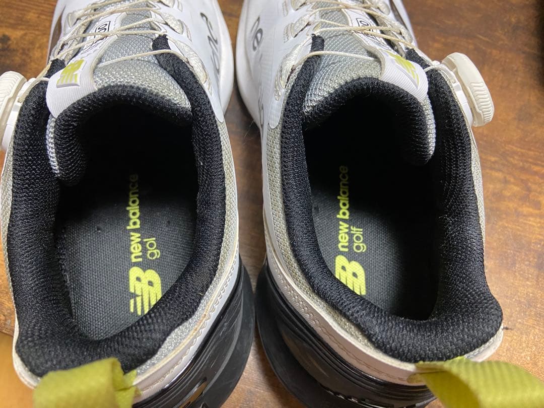 new balance ゴルフシューズ BOA ホワイト23.5