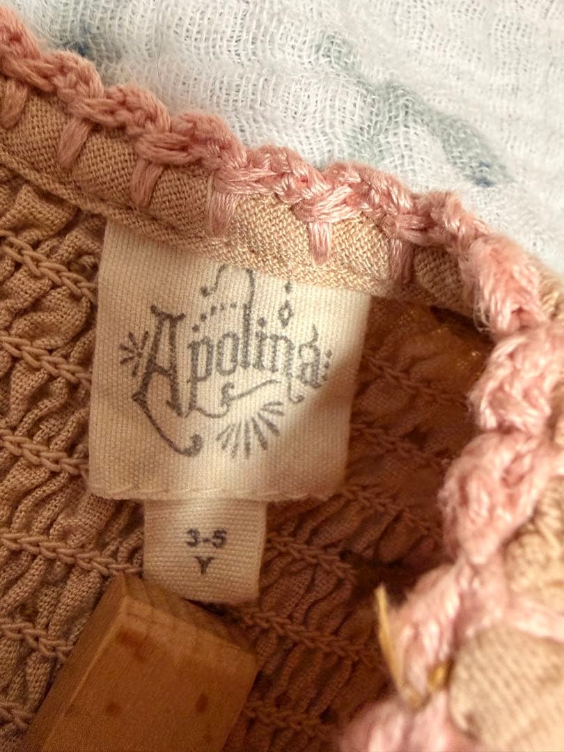 ワンピース apolina Penny Smock Dress 3-5y