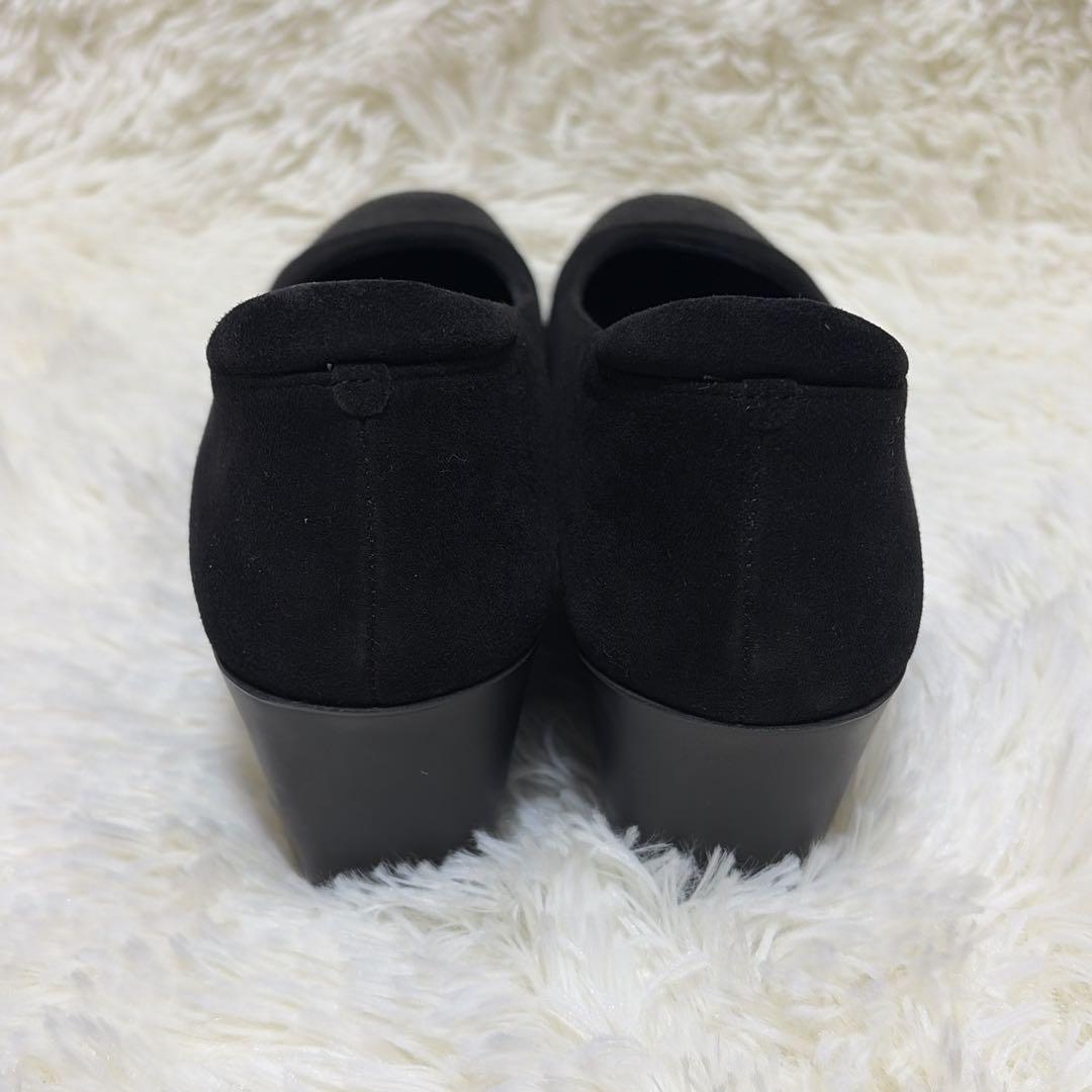 【美品】HILLS AVENUE ヒルズアベニュー スエード パンプス 24.5