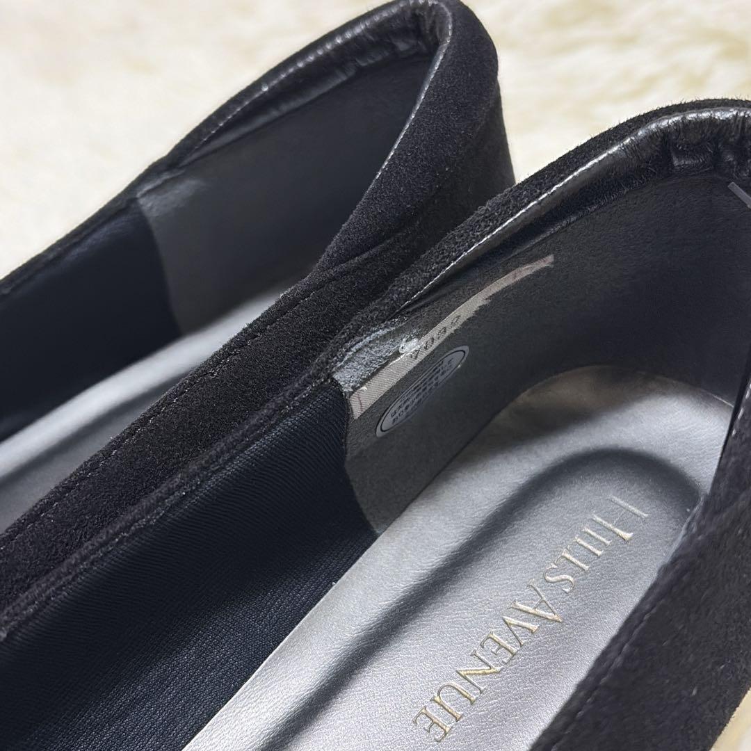 【美品】HILLS AVENUE ヒルズアベニュー スエード パンプス 24.5