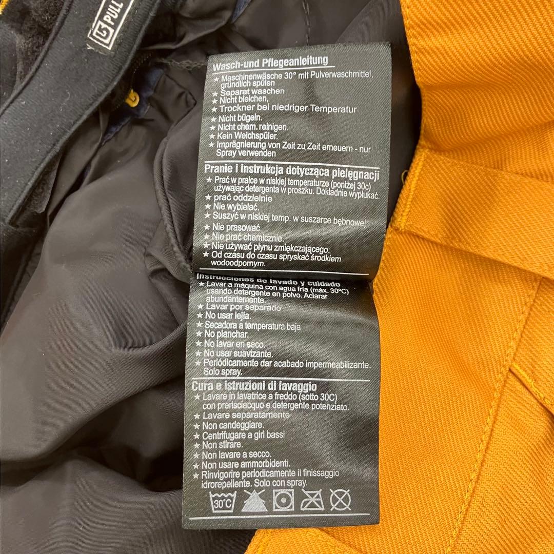 BURTON バートン ドライライド スノボパンツ メンズ M 黄色