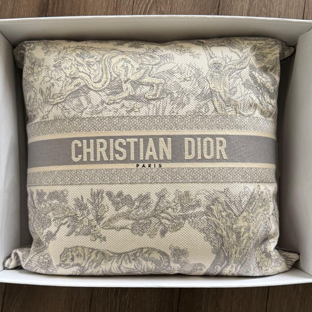 新品未開封Dior スクエアクッション トワルドゥジュイ インテリア