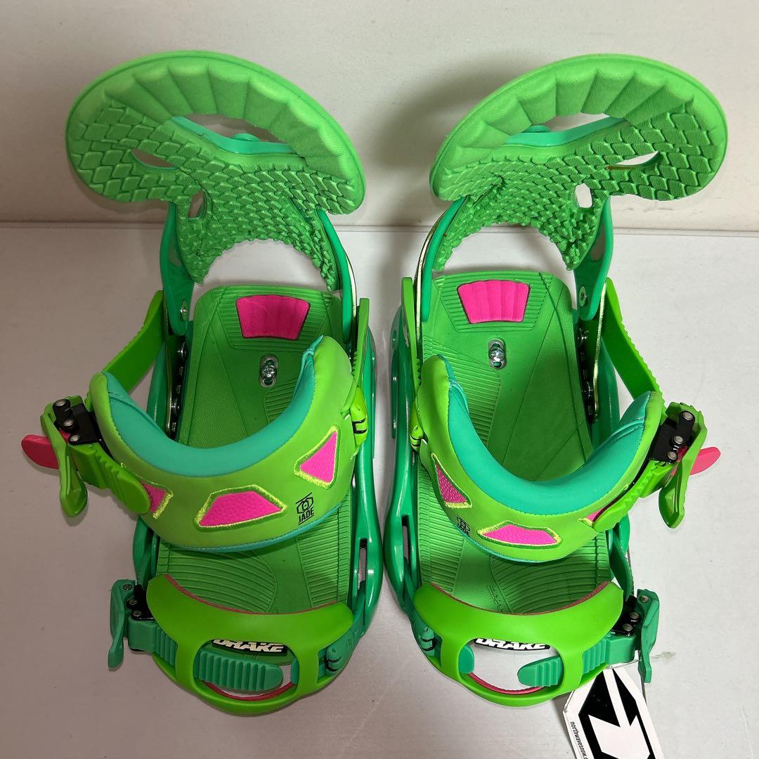 DRAKE JADE GREEN FLUO スノーボードバインディング メンズS