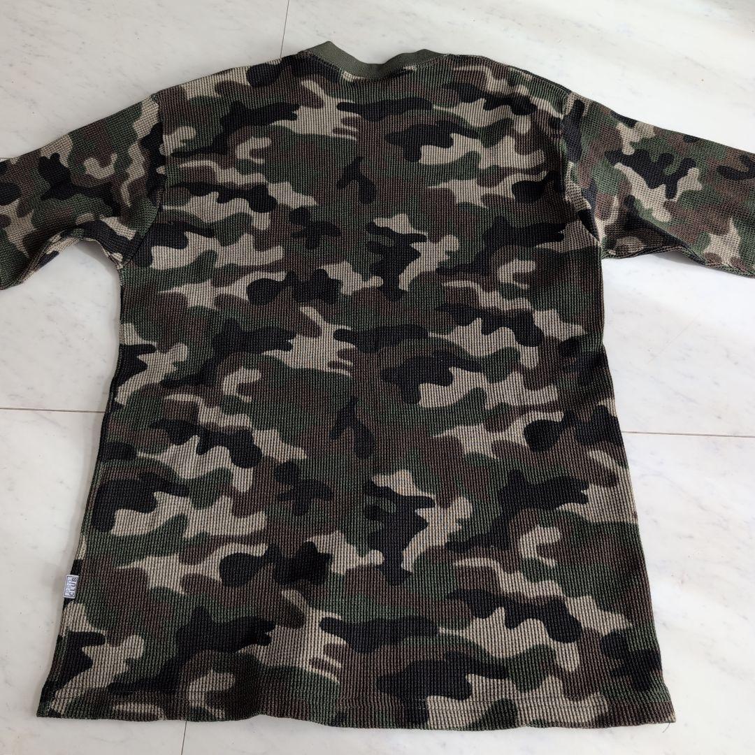 新品 PROCLUB プロクラブ 迷彩 サーマルカットソー M