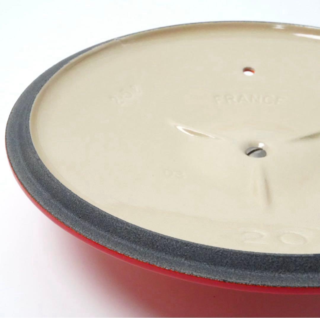 【極美品】LE CREUSET　ソースパン オレンジ　20cm