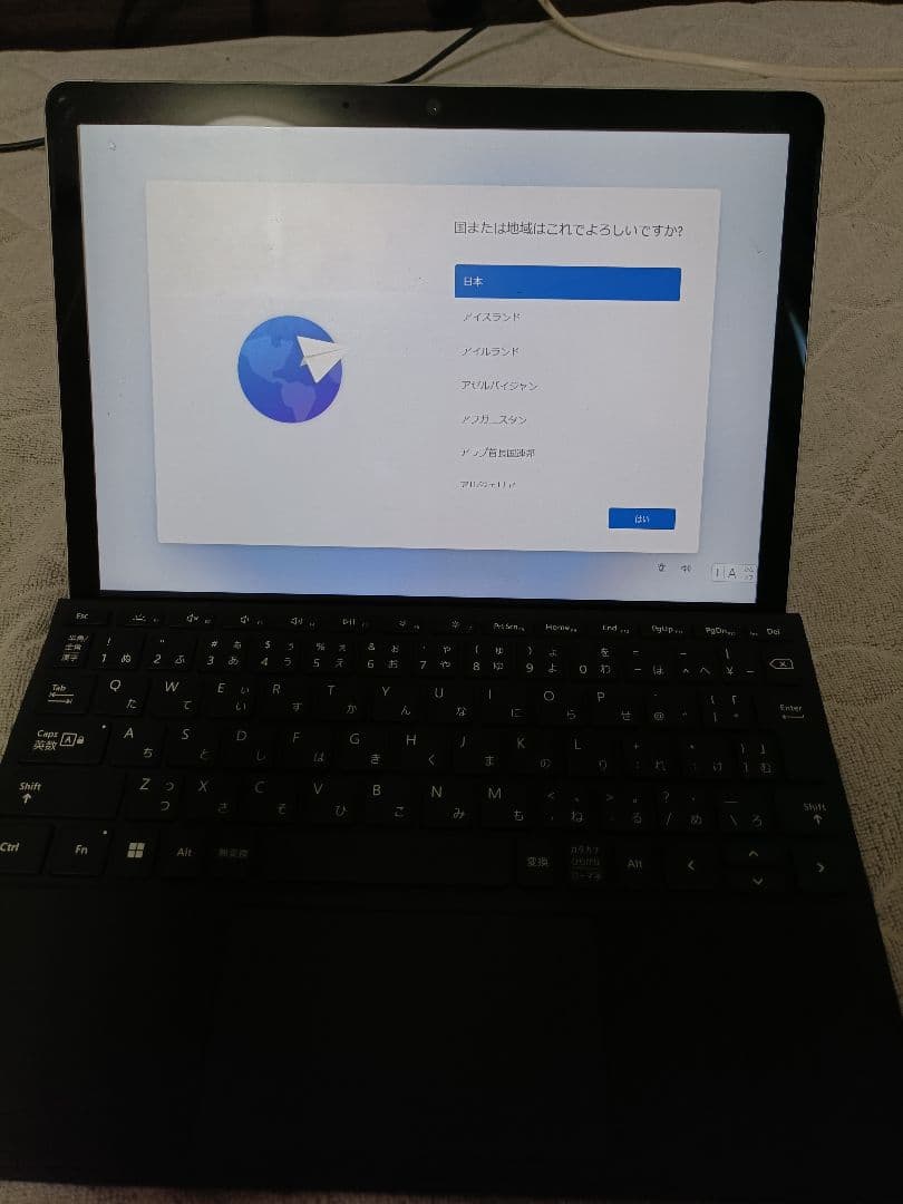 Microsoft Surface Go 3 本体 ペン・充電器付き 初期化済