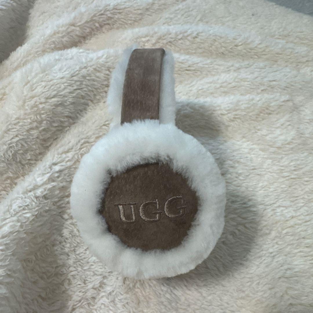 UGG 耳あて・イヤーマフ ブラウン・ホワイト