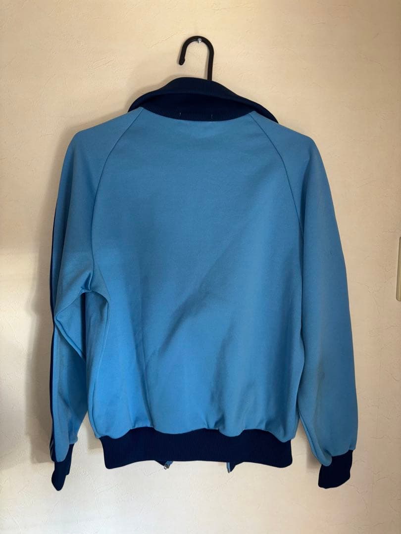 Adidas jacket アディダス　80s〜90s 水色