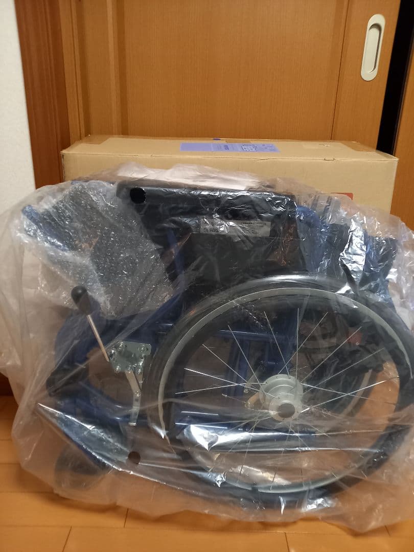 新品未使用品⭐Swany Miniスワニーミニ自走車いすブルー世界最小クラス