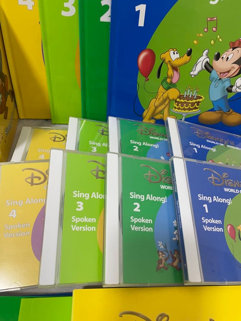DWE ディズニー英語システム　シングアロングフルセット　新子役　美品　781