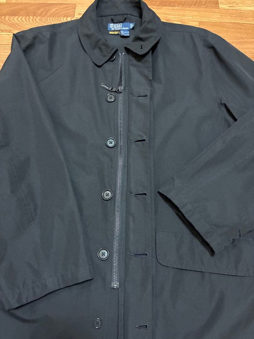 Ralph Lauren ゴアテックス ステンカラーコート 黒　M 試着のみ