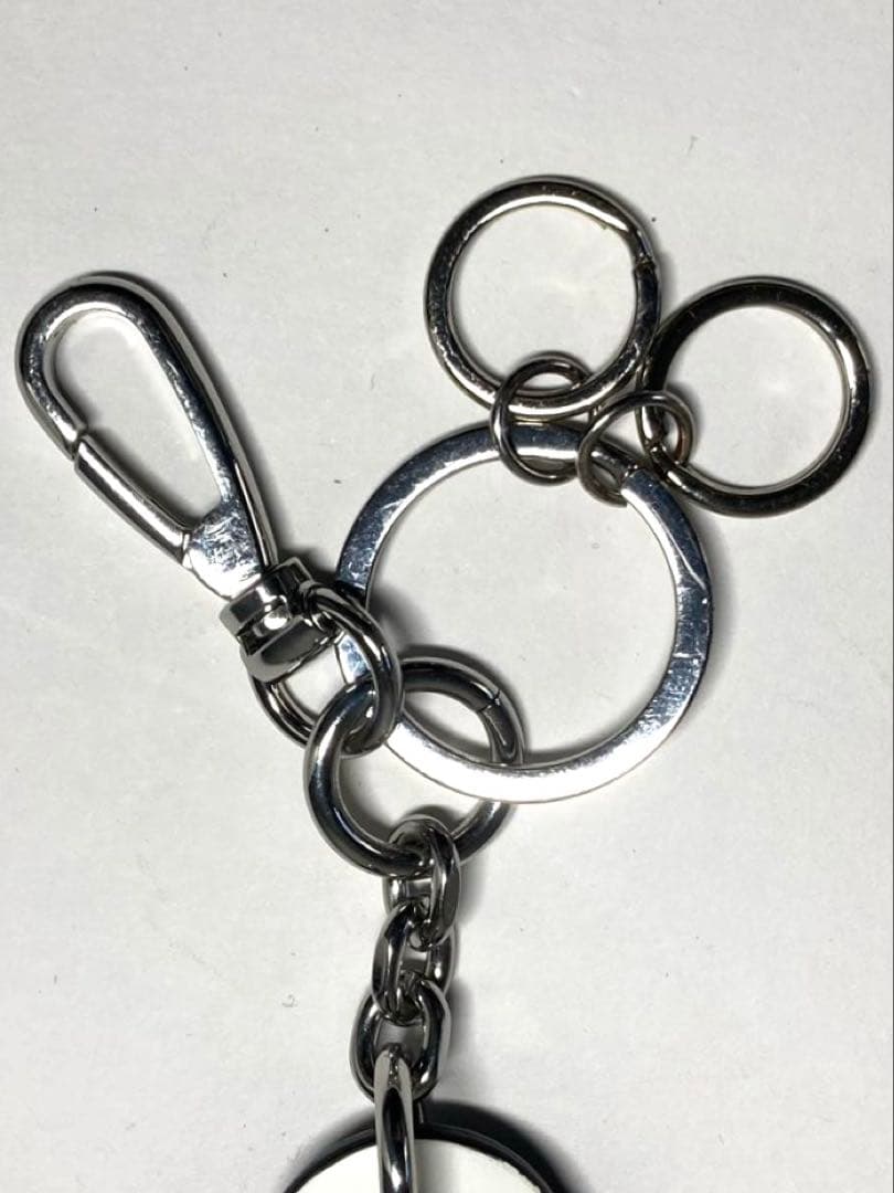 メゾン　マルジェラ　4ステッチ　レザー　キーホルダー　キーリング　チャーム