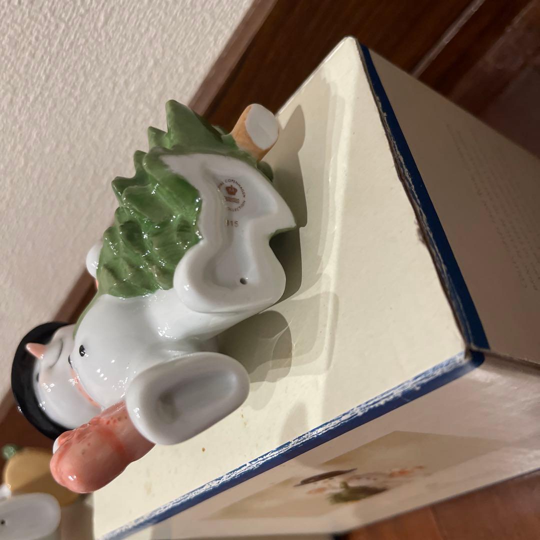 ロイヤルコペンハーゲン⚫︎雪だるま　スノーマン セット 陶器