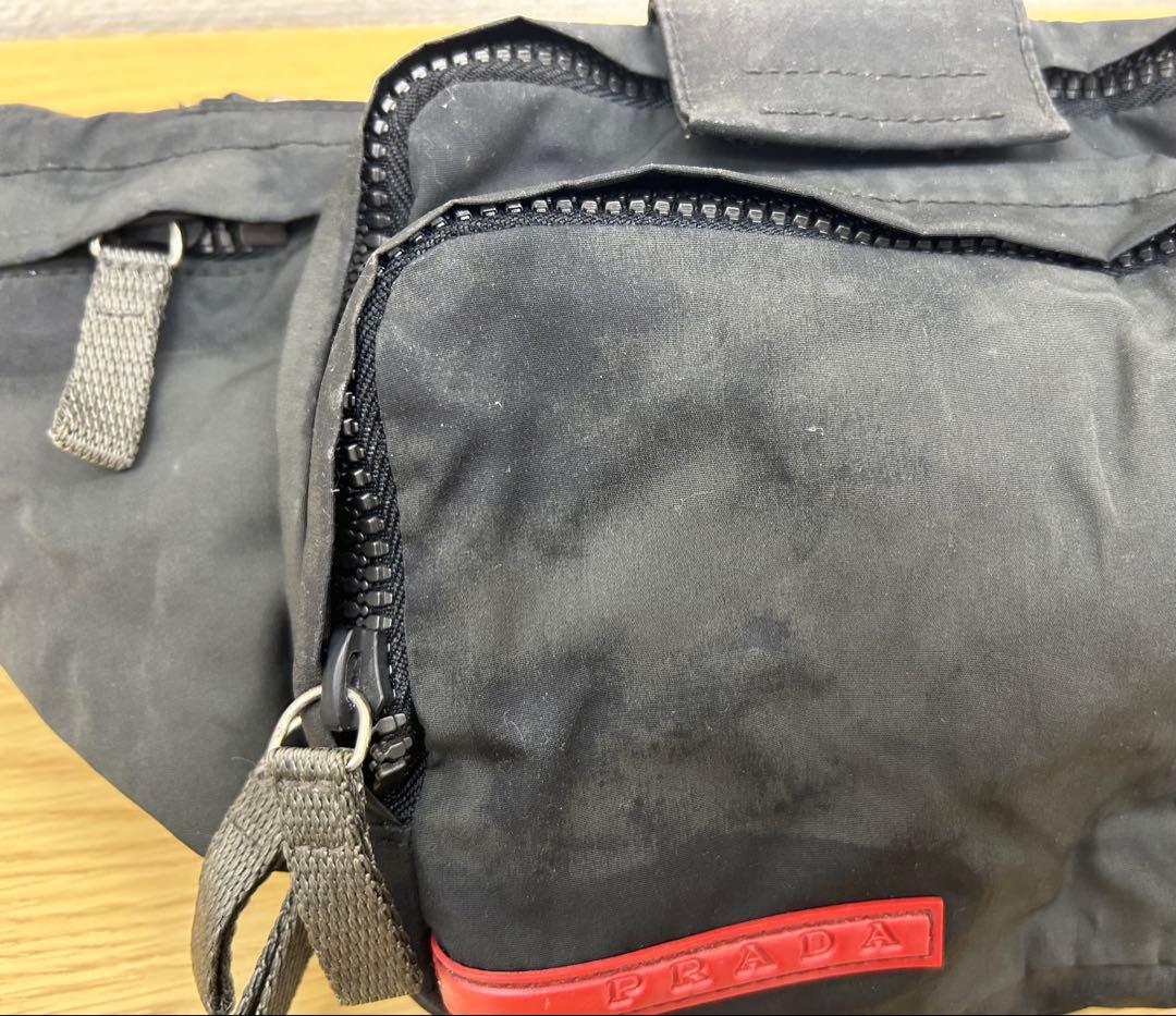 【白タグあり】PRADA プラダスポーツ ショルダーバッグ　ナイロン