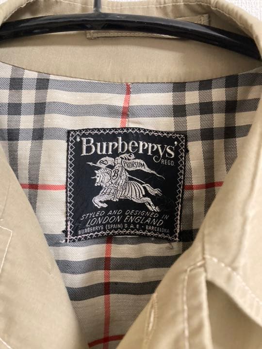 【一枚袖】バーバリー(Burberry)ステンカラーコート