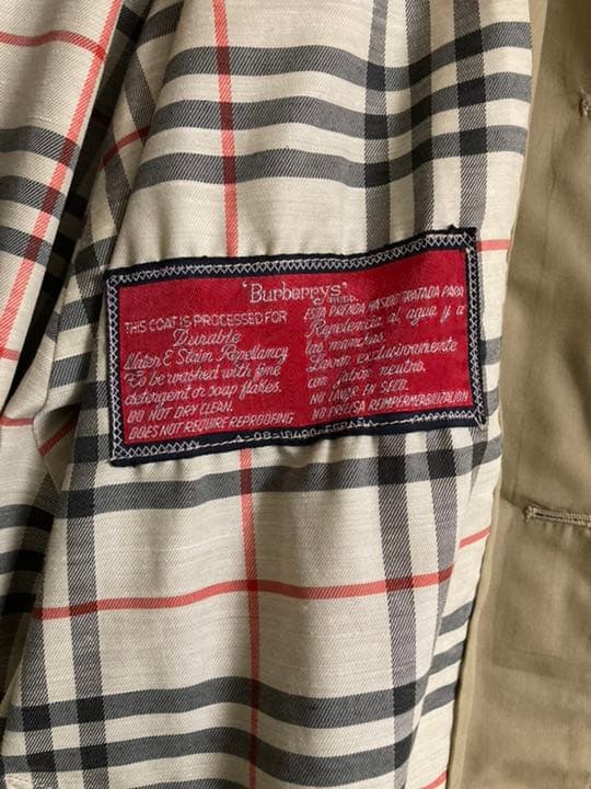 【一枚袖】バーバリー(Burberry)ステンカラーコート