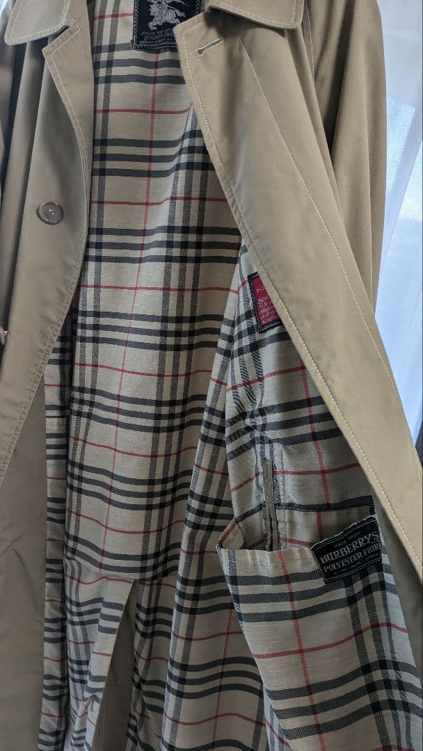 【一枚袖】バーバリー(Burberry)ステンカラーコート