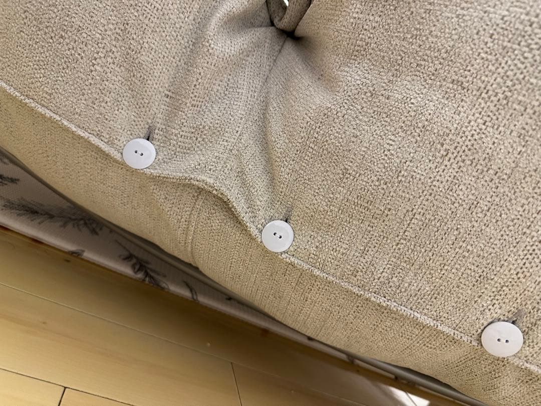 ligneroset カラン ソファ 木製脚付き