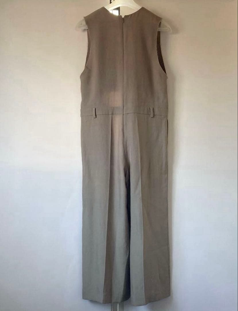 美品 plage プラージュ Deep V/N オールインワン サロペット 36