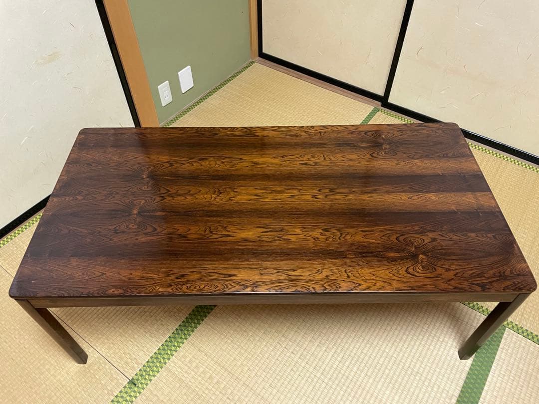 木製 ローテーブル 座卓