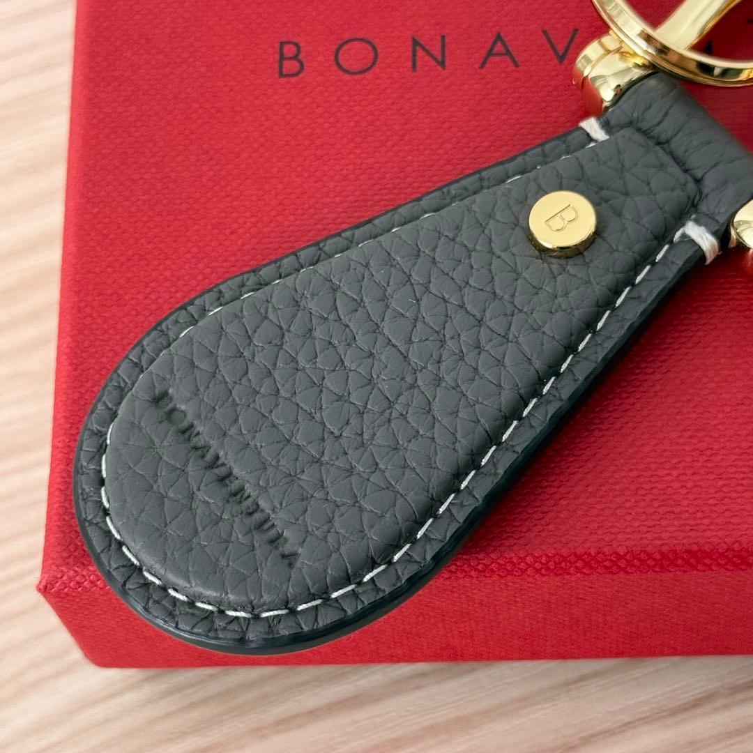 【未使用✨️】BONAVENTURA キーホルダー シャックル チャコールグレー