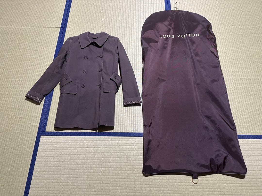 LOUIS VUITTON ヴィトン モノグラム トレンチコート サイズ40