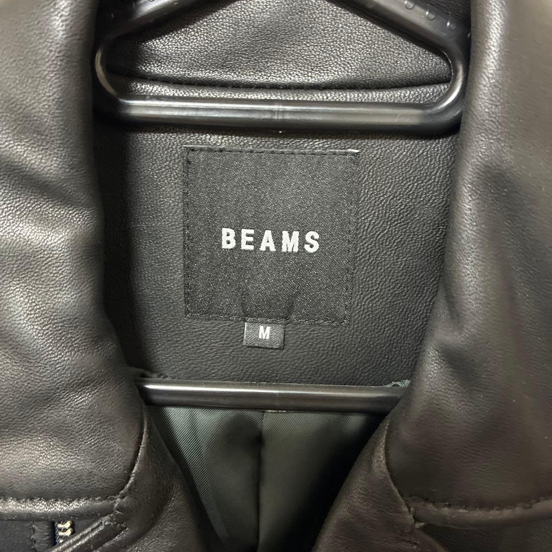 BEAMS ライダースジャケット
