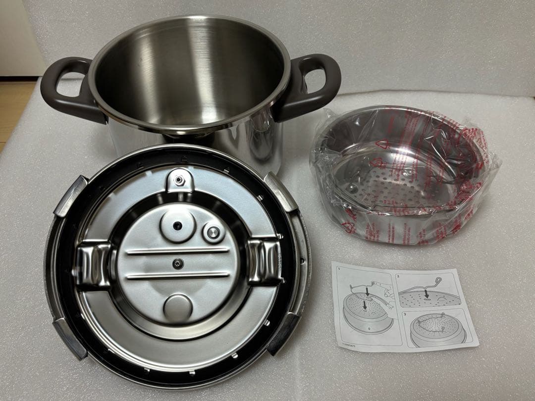 未使用T-fal ティファール クリプソアーチ 圧力鍋 6L