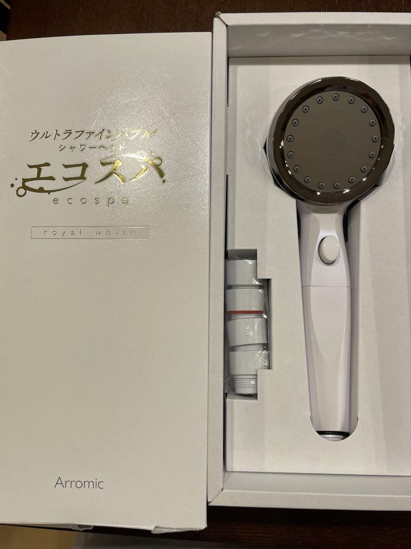 アラミックウルトラファインバブルシャワーヘッド　ジャパネット