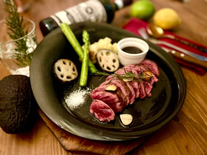 ステーキ鉄板　フライパン皿木製プレート付き10枚SET業務用