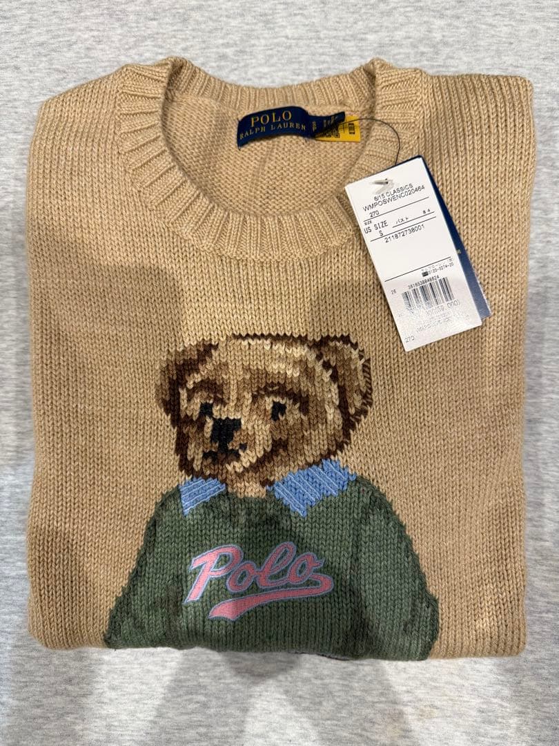 ポロラルフローレン　ポロベアニット　レディースS