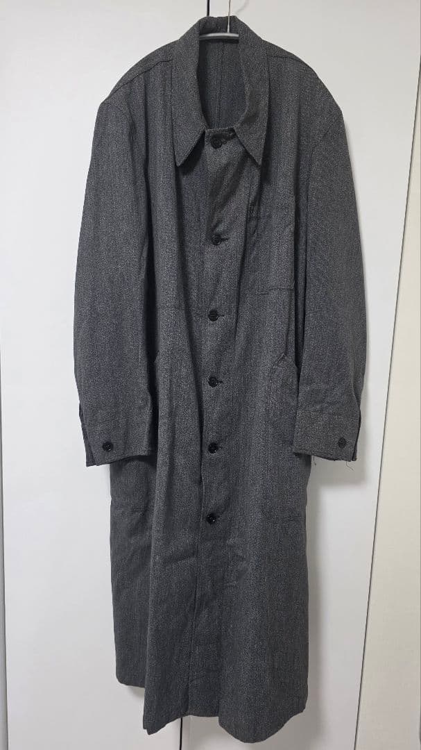 フランス軍　ブラックシャンブレーコート