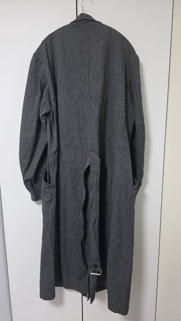 フランス軍　ブラックシャンブレーコート