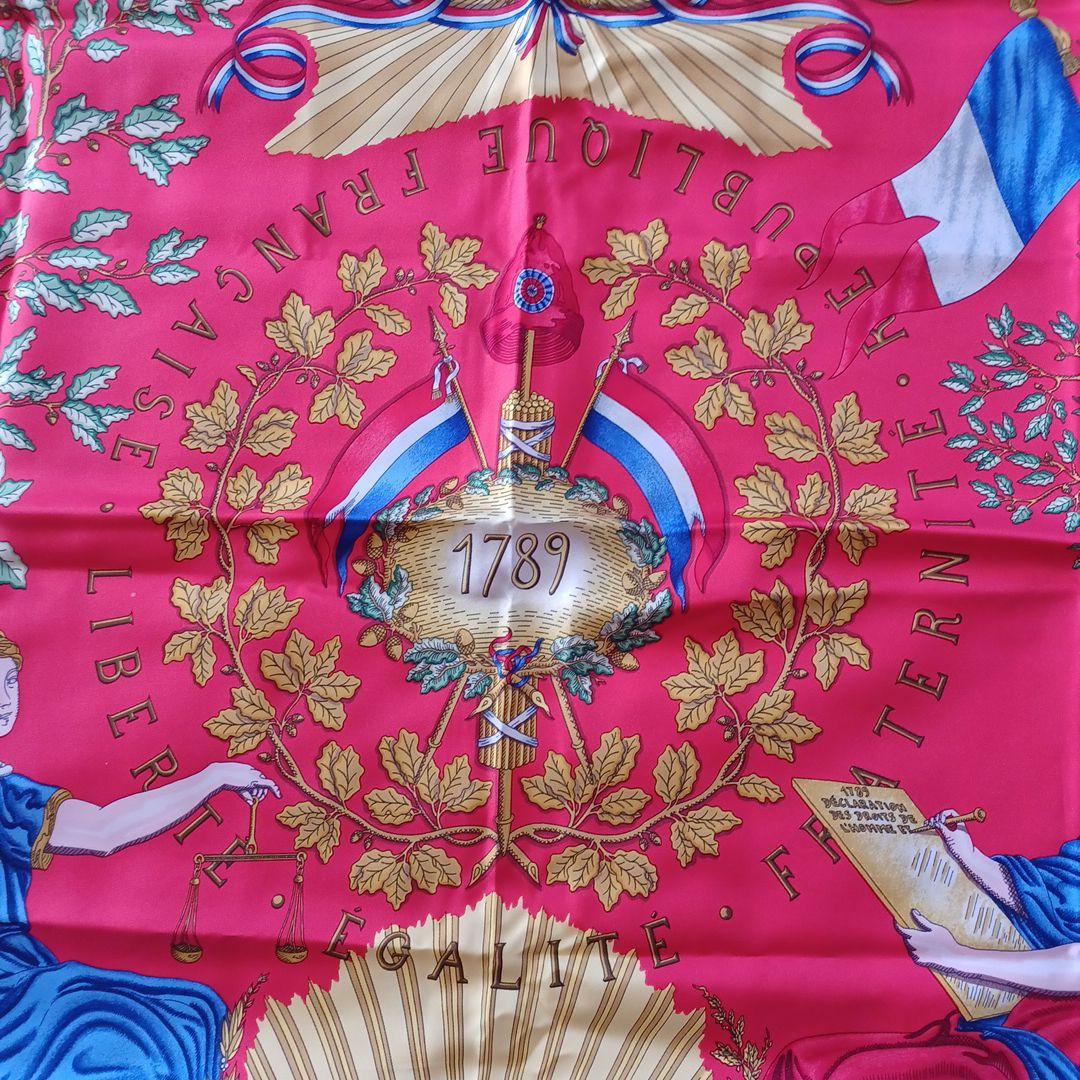 HERMÈS シルクスカーフ 1789