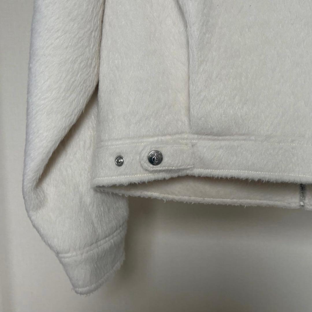 épine shaggy blouson white