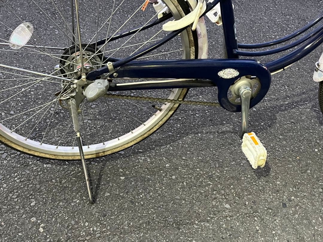 と*ち様 〓中古美品ブリヂストン女の子自転車〓リコリーナ24インチ★ブルー※配達